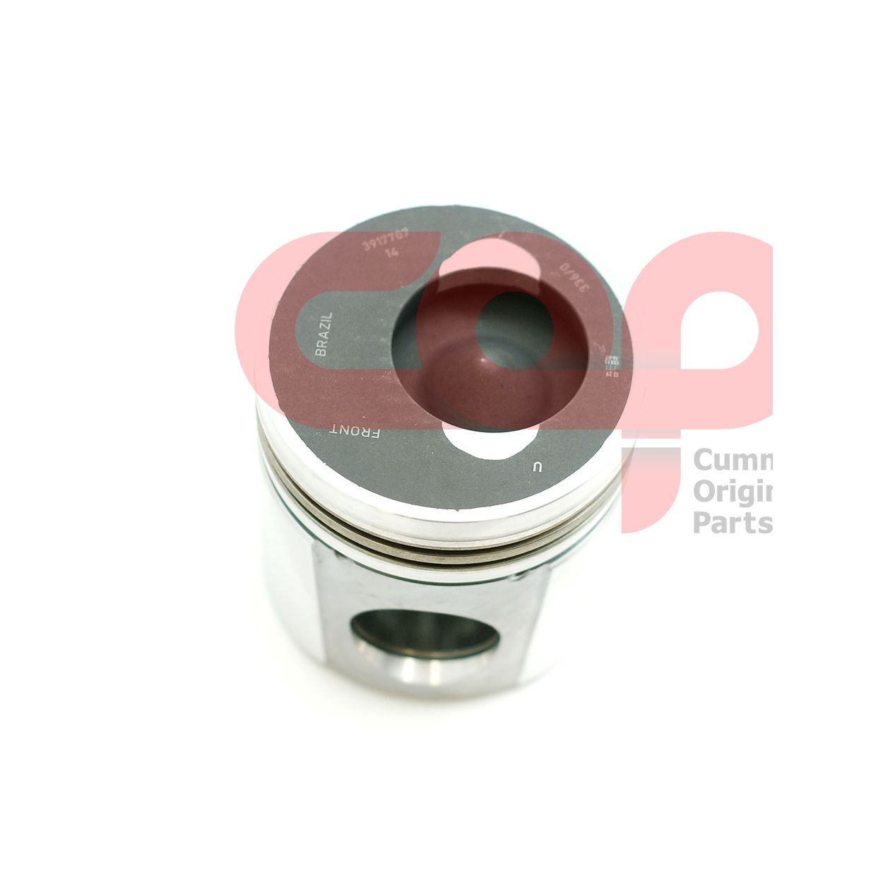 Поршень в сборе, без пальца, для двигателя Cummins QSC Series 3802263 Дополнительный артикул 3802459